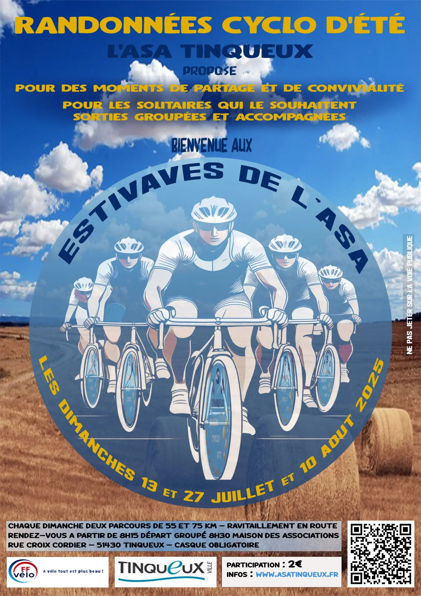 AFFICHE LES ESTIVALES DE L ASA