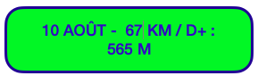 10 aout 67km