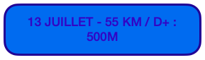 13 juillet 55km